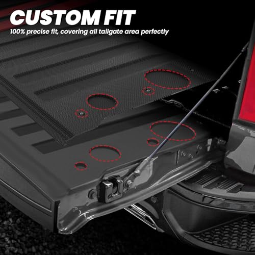 Truck Tailgate Mat for Chevy Silverado & GMC Sierra 1500 2019