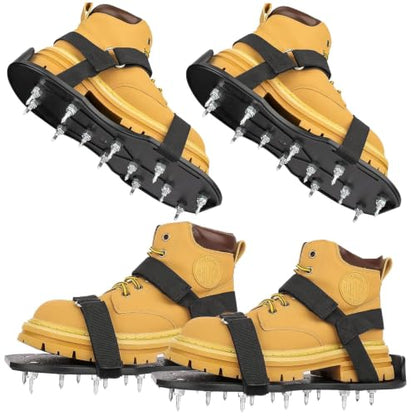 Epoxy Floor Spiked Shoes Fully Assembled Gunite Spiked Shoes with 3