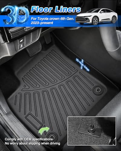Floor Mats for Toyota Crown 2023