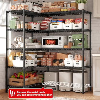 5 Tier Heavy Duty Metal Shelving