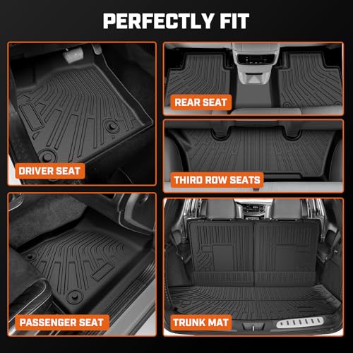 Floor Mat & Cargo Liner for Dodge Durango 6