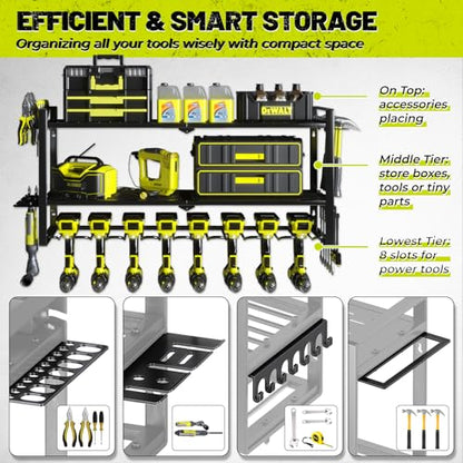 Power Tool Organizer for Tool Storage