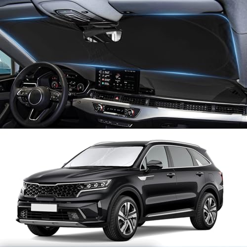 Custom Fit Sorento Windshield Sunshade for 2016