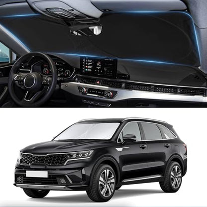 Custom Fit Sorento Windshield Sunshade for 2016