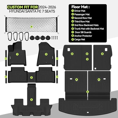 All Weather Floor Mat Set for 2024