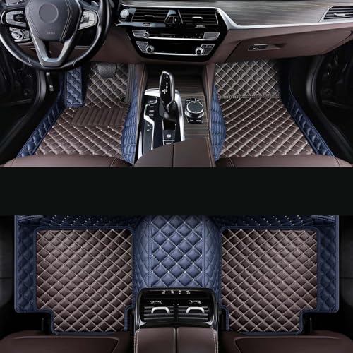 Car Floor Mat Fit 99% Sedans Sports Cars Luxury Custom Car Mats for SUV Women Leather Automotive Floor Mats All Weather Car Mats Diamond Floor Mats for Trucks