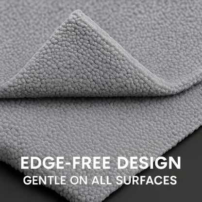 Paks Edgeless Microfiber Towels for Cars (3 Count)
