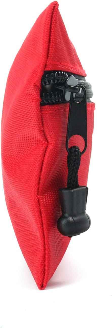 Red Emergency Bag First Aid Small Empty Travel Rescue Pouch First Responder Storage Medicine Pocket Bags for Car Home Office Kitchen Sport Ourdoors Bag Only (6x4.3)