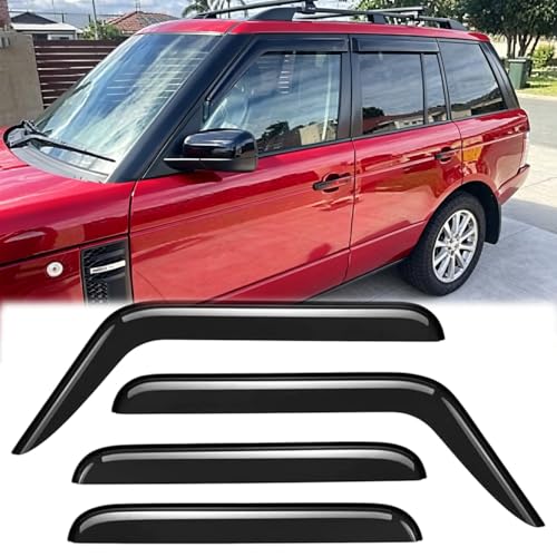 4PCS Side Window Wind Deflectors for Range Rover P38A Mk2 1994 (4 Count)