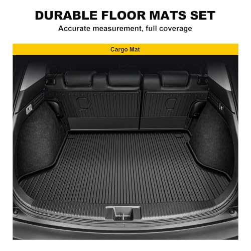 Cargo Liner & Backrest Mat Fit for Honda HRV 2016