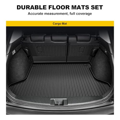 Cargo Liner & Backrest Mat Fit for Honda HRV 2016