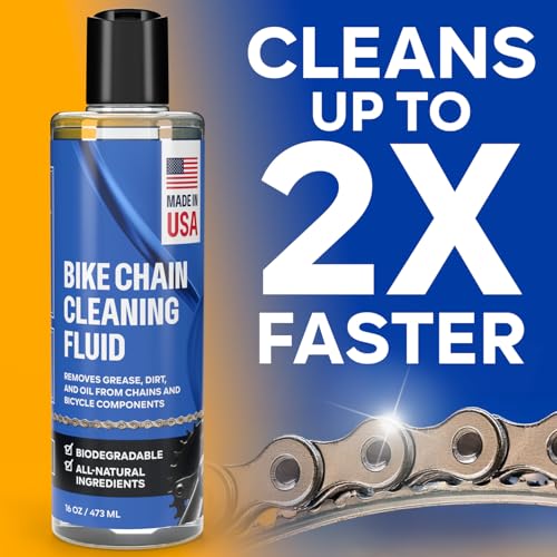 Bicycle Chain & Component Cleaning Fluid (16 Fl Oz)