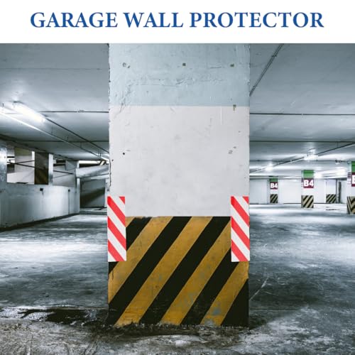 4Pcs Foam Bumper Guard Garage Wall Protector Corner Strip for Car Door Edge Protection and Pole Padding