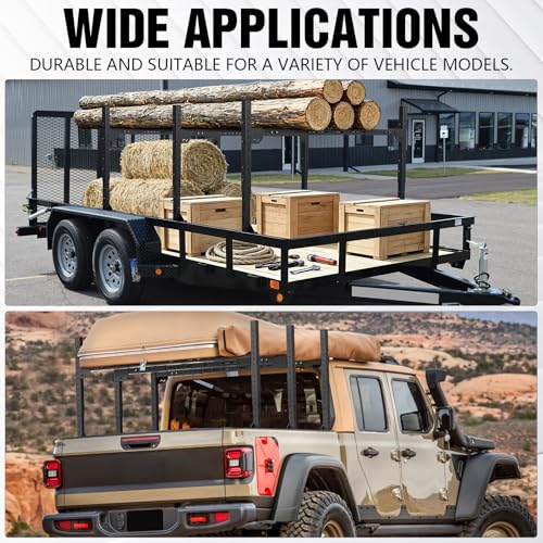 Adjustable Ladder Bed Racks Compatible with Tacoma