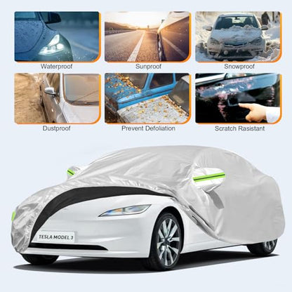 Custom Fit Car Cover for Tesla Model 3