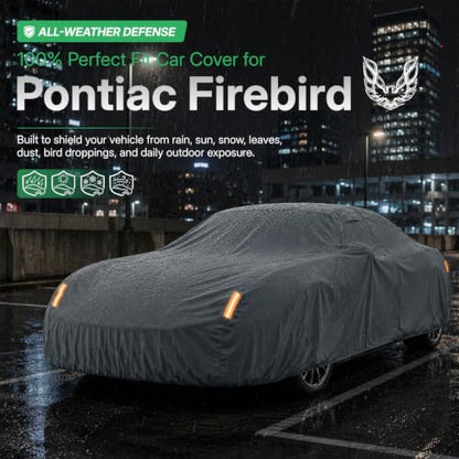 Waterproof Heavy Duty Car Cover Custom Fit Pontiac Firebird