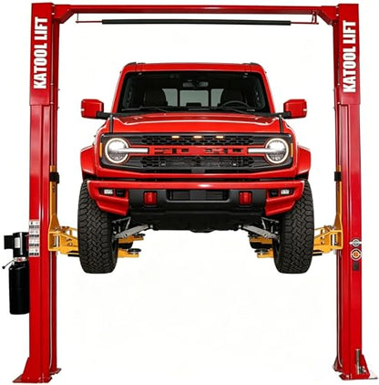 12000 lbs Extra Height 167inch 2 Post Lift Two Post Car Lift Auto Lift Car Lift Hoist 2 Post Car Lift for Home Garage and Shop Repair