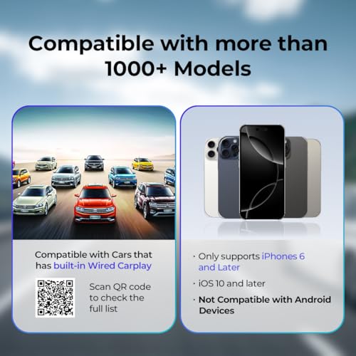 Wireless Carplay Adapter with Web App and OTA Updates