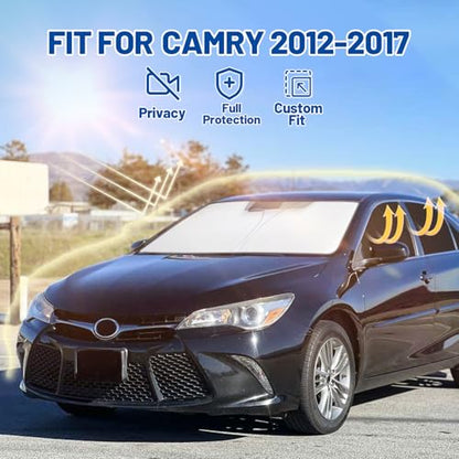 Car Window Shades for Toyota Camry 2012 (6 Count)