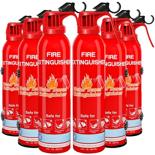 Fire Extinguisher for Home with Mount (6 Count)