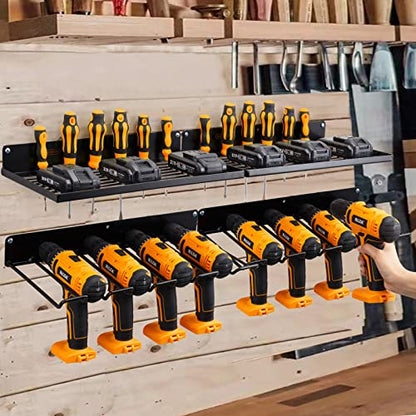 Power Tool Organizer with Charging Station (4 Count)