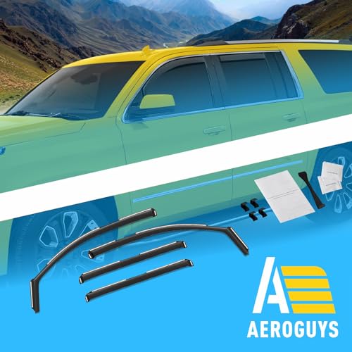 Extra Durable Window Deflectors in (4 Count)