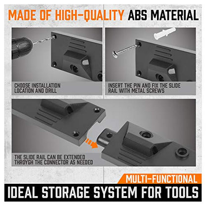 64 Inch Adjustable Storage System