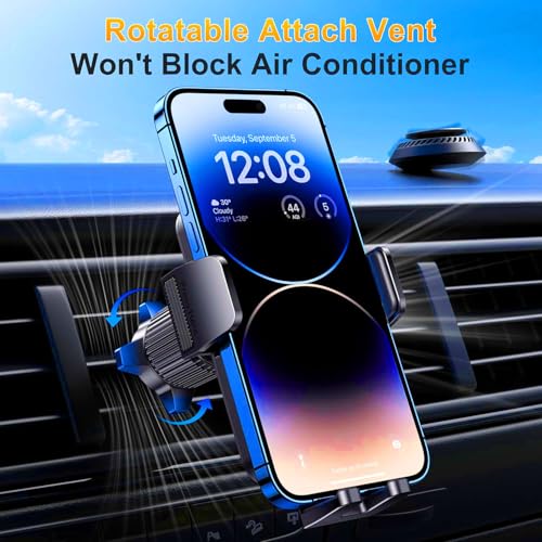 Cell Phone Holder for Car Mount Car Vent Phone Mount