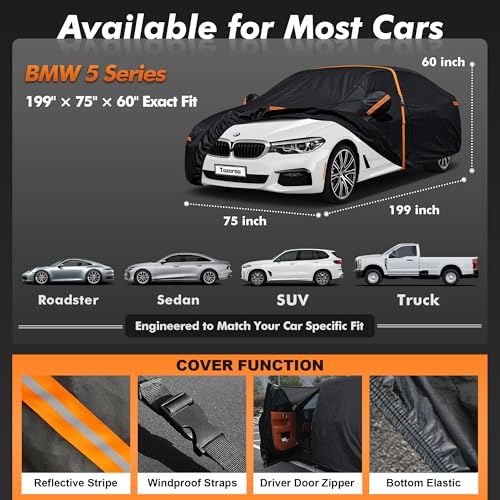 BMW 5 Series Sedan Cover Waterproof All