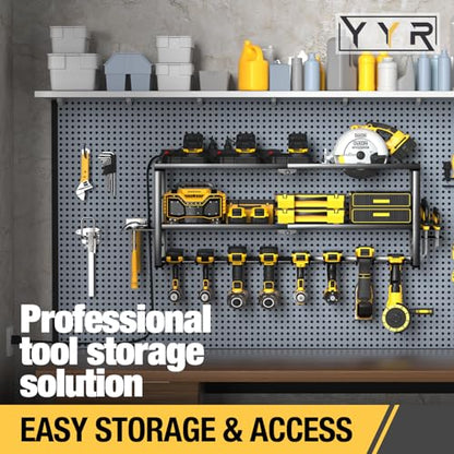 Heavy Duty Power Tool Organizer with Charging Station