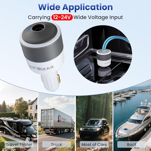 Starlink Mini Car Adapter with 10FT DC Power Cable