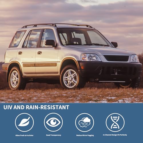 Window Visor Rain Guards Fits for Honda CR