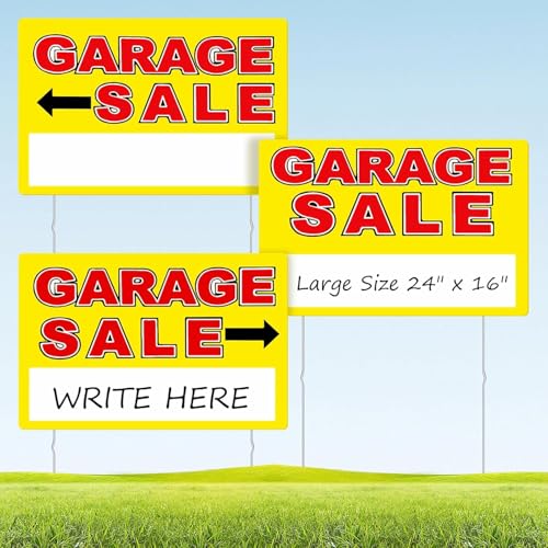 Garage Sale Sign (3 Count)