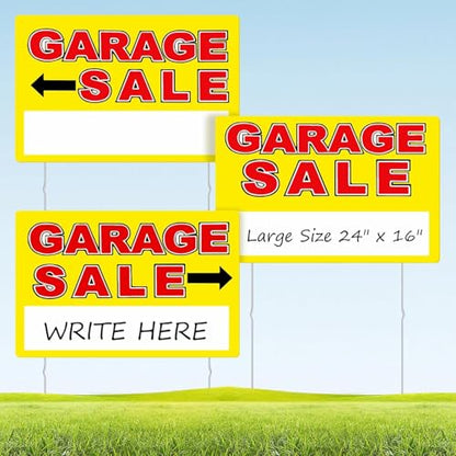 Garage Sale Sign (3 Count)