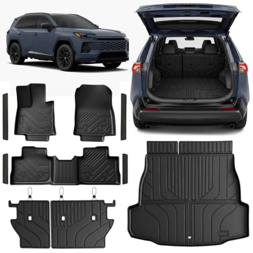 TPE Floor Mats Set for Toyota RAV4 PHEV 2026