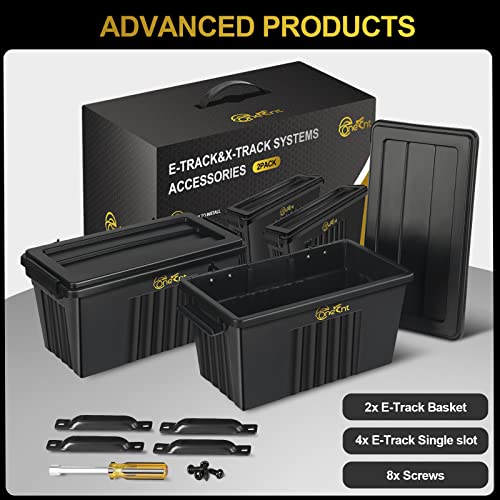 2 Pack E Track Basket (2 Count)