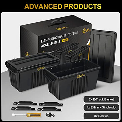 2 Pack E Track Basket (2 Count)