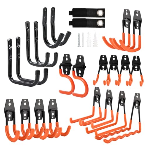 Steel Ladder Hooks 24PK Heavy Duty Anti (24 Count)