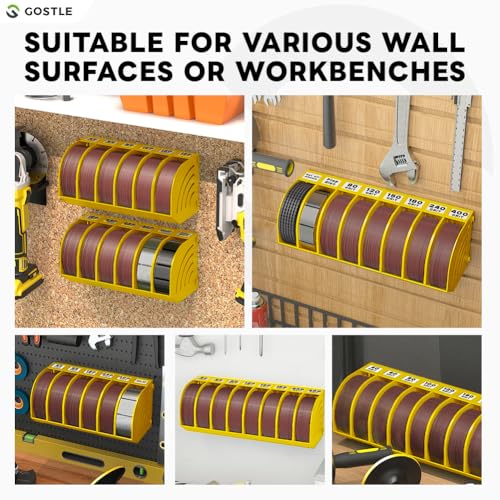 5 Inch Professional Sanding Discs Storage Bins