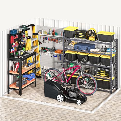 8'x6' Large Metal Outdoor Storage Shed