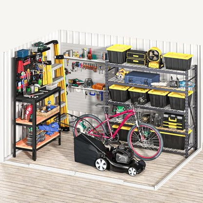 8'x6' Large Metal Outdoor Storage Shed