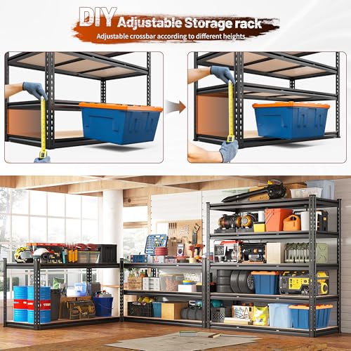 48.2" W Garage Shelving