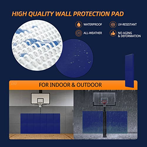 2 Pack Wall Pads 2" Thick Foam Basketball Court Paddings