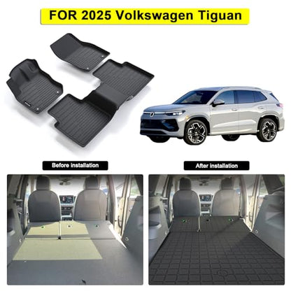 Floor Mats for 2025 2026 Volkswagen Tiguan
