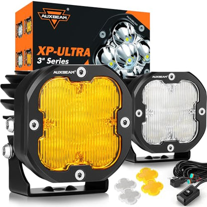 XP Ultra Series 3" Wide Flood Beam Offroad Lights LED Pods 2