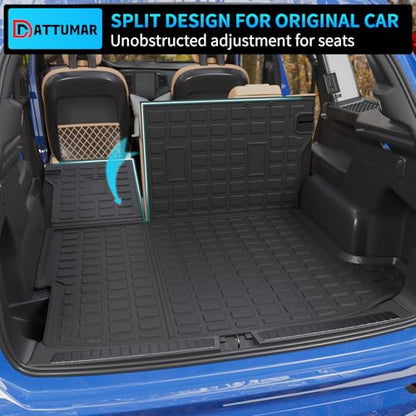 Trunk Mat with Backrest Mat for 2024