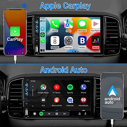 Double Din Car Stereo with Dash Cam