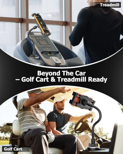 Gooseneck Car Cup Holder Tablet Mount