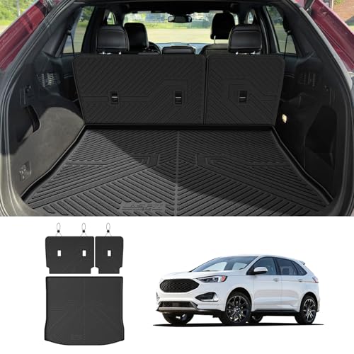 Floor Mats&Cargo Backrest Mat for Ford Edge 2015