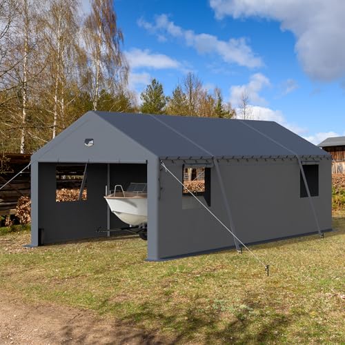 13x25 Heavy Duty Carport Canopy